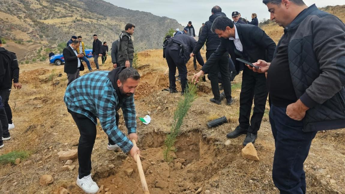 11 Kasım Milli Ağaçlandırma Günü Ağaç Dikme Etkinliğine 